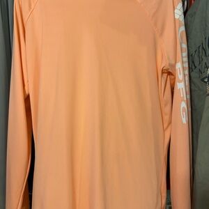 Columbia Men's Long Sleeve Tee - Orange